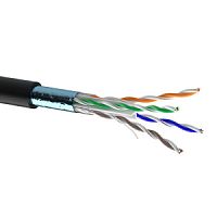 Кабель витая пара OptimLAN FTP 4x2x0,57 (23AWG) CAT6 (305м)  OUTDOOR