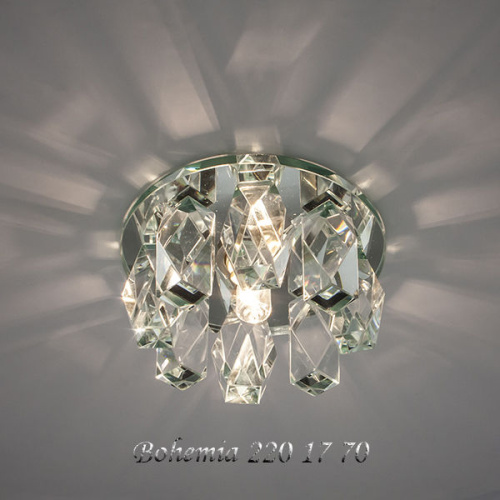 Светильник встраиваемый Италмак Bohemia 220 17 70 G9 огран. стекло/прозрачный, Италмак, купить, цена, доставка, безопасность фото 2 Светильник встраиваемый Италмак Bohemia 220 17 70 G9 огран. стекло/прозрачный Италмак — купить по цене от 545 ₽ | ПрофБезопасность фото 2