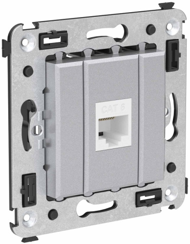 Розетка компьютерная без рамки DKC Avanti 1-м. RJ45 6е закаленная сталь, DKC, купить, цена, доставка, безопасность Розетка компьютерная без рамки DKC Avanti 1-м. RJ45 6е закаленная сталь DKC — купить по цене от 1 024 ₽ | ПрофБезопасность