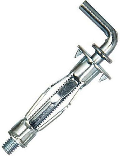 Металлический дюбель с метрическим крюком Fischer HM 5x65H (4 шт). пакет