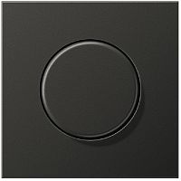 Лицевая панель Jung LS990 metal для светорегулятора поворотного антрацит Jung — купить по цене от 9&nbsp;187 ₽ | ПрофБезопасность
