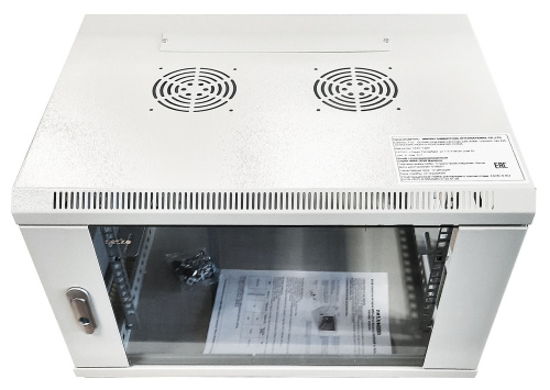 Шкаф настенный 19″ Netko WMA 12U (600х600х635) серый, собранный