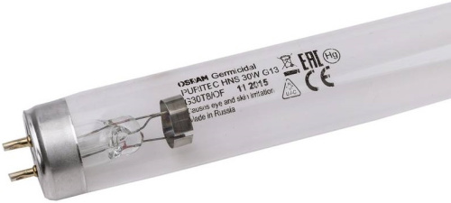 Лампа бактерицидная Osram HNS 30W G13 OFR спец. 895 мм Osram — купить по цене от 685 ₽ | ПрофБезопасность