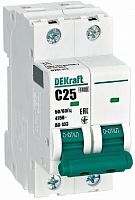 Выключатель автоматический DEKraft ВА-103 2п 25А C 6кА