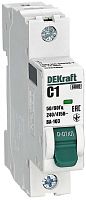 Выключатель автоматический DEKraft ВА-103 1п 1А C 6кА