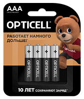 Элемент питания OPTICELL LR03 Basic BL4 AAA (цена за 4 шт.) (батарейка)