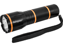 Фонарь ручной Navigator NPT-CM10-3AAA-1LEDх3Вт Алюминий /черный Navigator — купить по цене от 339 ₽ | ПрофБезопасность