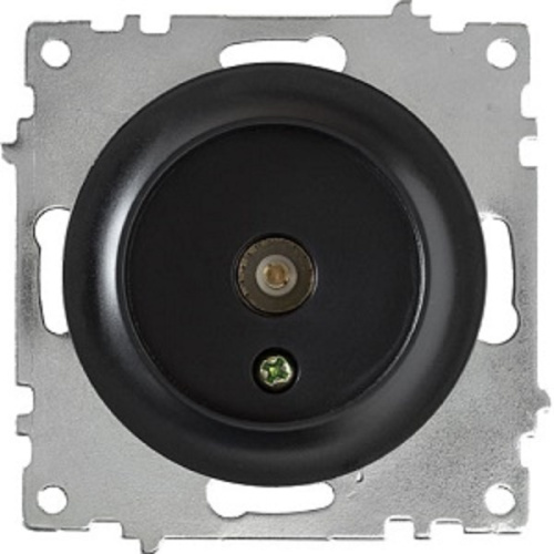 Розетка TV Оконечная без рамки OneKeyElectro Florence 1-м. черный OneKey — купить по цене от 171 ₽ | ПрофБезопасность фото 3
