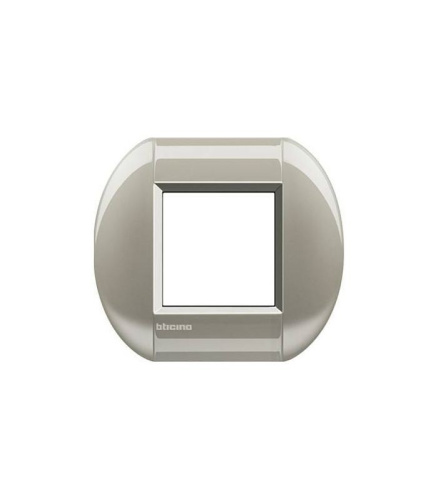 Рамка овальная Legrand BTicino LivingLight 2 мод Титан  Legrand — купить по цене от 3&nbsp;102 ₽ | ПрофБезопасность фото 2