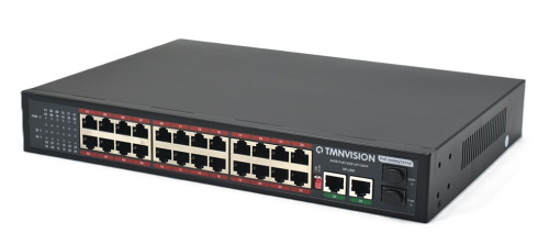 Коммутатор Tmnvision TM-7024E/1000 PoE фото 5