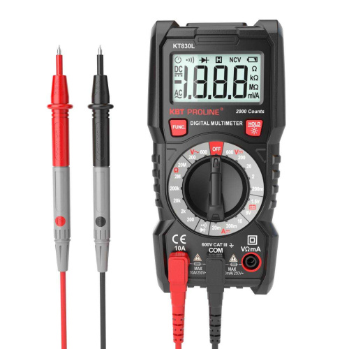 Мультиметр цифровой КВТ KT 830L  серия PROLINE