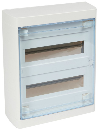 Бокс Legrand Nedbox (380x318x102мм) 2х12 ряда IP40 прозрачная дверца