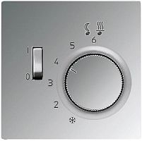 Лицевая панель Jung LS990 metal для терморегулятора хром Jung — купить по цене от 34&nbsp;296 ₽ | ПрофБезопасность