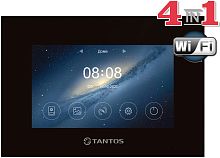 Монитор видеодомофона Tantos Marilyn HD Wi-Fi IPS черный картинка 