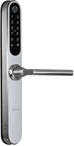 Электронный замок Novicam Smart Slim SILVER фото 3
