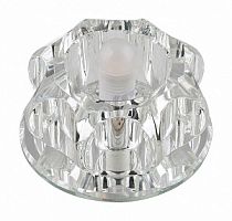 Светильник встраиваемый Fametto/Fiore DLS-F105 G9 GLASSY/CLEAR 65мм/35Вт Fametto — купить по цене от 315 ₽ | ПрофБезопасность
