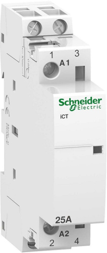 Контактор модульный Schneider Electric Acti9 iСТ 1п 2НО 25А 230В АС
