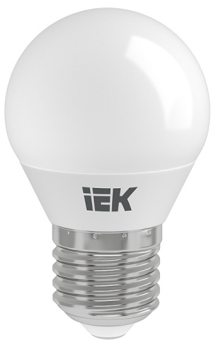 Лампа светодиодная IEK G45 Шар Е27 220В 9Вт 8100Лм 3000К  IEK — купить по цене от 135 ₽ | ПрофБезопасность