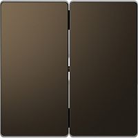 Лицевая панель Schneider Electric Merten D-Life для 2-кл. выключателя мокко