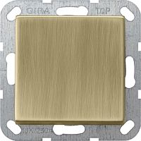 Переключатель кнопочный без рамки Gira ClassiX 1-кл. перекрестный 10А бронза Gira — купить по цене от 3&nbsp;810 ₽ | ПрофБезопасность