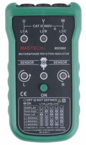 Детектор последовательности фаз Mastech MS5900 фото 2