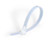 Стяжки нейлоновые Fortisflex КСР 7,5x250 (б) (100шт.) многоразовые