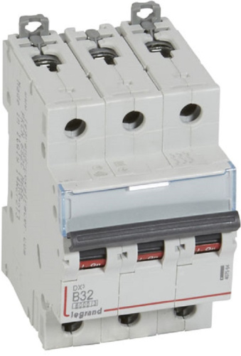 Выключатель автоматический Legrand DX3-E 6000 3п 32А B 10кА