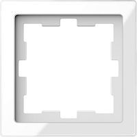 Рамка универсальная Schneider Electric Merten D-Life 1-м. стекло белый кристалл  Schneider Electric — купить по цене от 4&nbsp;658 ₽ | ПрофБезопасность