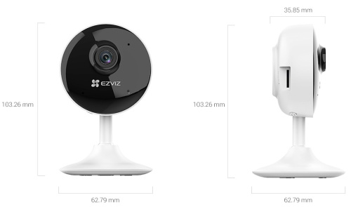 Видеокамера Wi-Fi EZVIZ C1C-B (2.8мм) фото 2