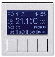 Терморегулятор электронный с датчиком без рамки ABB EPJ Levit 0С +45С серебро/дымчатый чёрный ABB — купить по цене от 16&nbsp;431 ₽ | ПрофБезопасность