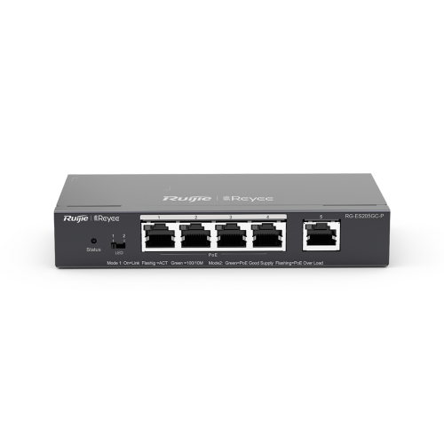 Коммутатор Ruijie Reyee RG-ES205GC-P PoE фото 2