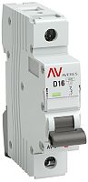 Выключатель автоматический EKF Averes AV-6 1п 16А D 6кА