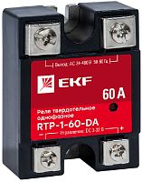 Реле твердотельное EKF PROxima RTP-60-DA 60А 230В DC