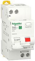 Автомат дифференциального тока АВДТ Schneider Electric Resi9 2п 6А 30мА 6кА C тип AC