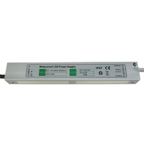 Блок питания для светодиодной ленты Ecola Power Supply 12В 2.5А 30Вт IP67, Ecola, купить, цена, доставка, безопасность Блок питания для светодиодной ленты Ecola Power Supply 12В 2.5А 30Вт IP67 Ecola — купить по цене от 625 ₽ | ПрофБезопасность