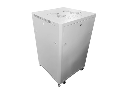 Шкаф напольный 19″ Netko Optima 18U (600х600х957) серый, разобранный фото 4