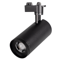 Светильник трековый светодиодный JazzWay PTR 0728 ZOOM 28w BL IP40 15-60° Черный JazzWay — купить по цене от 2&nbsp;500 ₽ | ПрофБезопасность