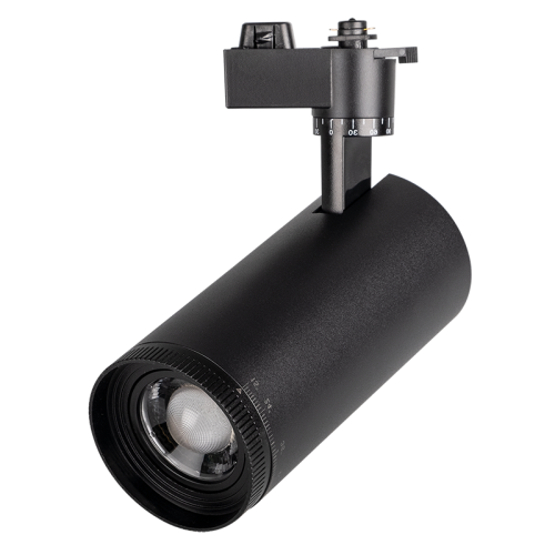 Светильник трековый светодиодный JazzWay PTR 0728 ZOOM 28w BL IP40 15-60° Черный JazzWay — купить по цене от 2&nbsp;500 ₽ | ПрофБезопасность