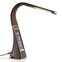 Светильник настольный "Ремень" Uniel LED TLD-542 220В 5Вт 300Лм 5000K Диммер/коричневый Uniel — купить по цене от 3&nbsp;420 ₽ | ПрофБезопасность