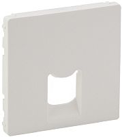 Лицевая панель Legrand Valena Life для 1-м. розетки RJ11/RJ45 белый