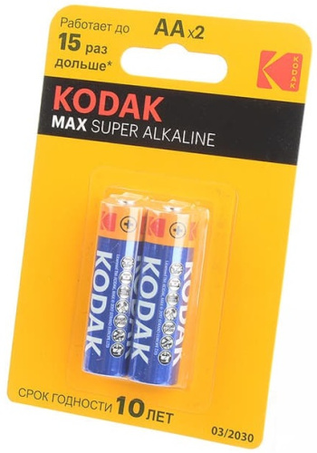 Элемент питания Kodak MAX Super Alkaline LR6 BL2