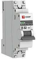 Выключатель автоматический EKF PROxima ВА47-63 1п 32А D 6кА