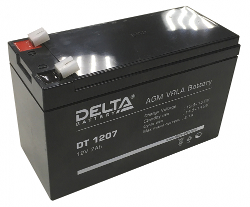 Аккумулятор Delta DT 1207 7-12 картинка