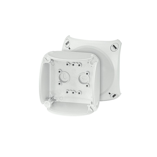 Коробка распределительная Hensel ОП 104x104x70мм IP66/67 серый kf 0400 g