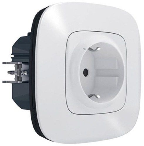Умная розетка Valena Allure Netatmo 1-м. шторки IP41 16А белый Legrand — купить по цене от 5&nbsp;010 ₽ | ПрофБезопасность