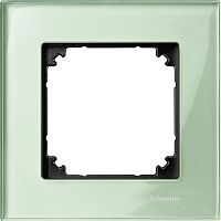 Рамка универсальная Schneider Electric Merten M-Elegance 1-м. стекло изумруд