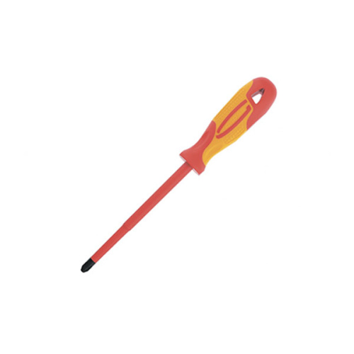 Отвертка диэлектрическая Gross PH2x100, CrMo, до 1000В, двухкомпонентная рукоятка	