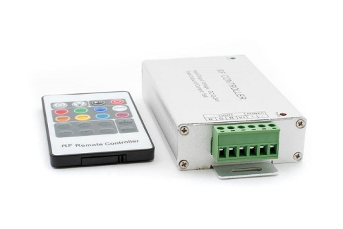 Контроллер для светодиодной RGB ленты SW-Group (радио) 12/24В 18А IP20 216/432Вт SW-Group — купить по цене от 1&nbsp;385 ₽ | ПрофБезопасность