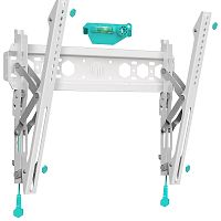 Кронштейн для ТВ Onkron TM5 белый 32"-65" наклонный  ONKRON — купить по цене от 2&nbsp;400 ₽ | ПрофБезопасность