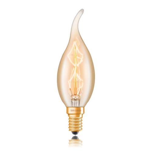 Лампа накаливания Ретро Sun Lumen Свеча на ветру CF35 7F4 2200K 40Вт E14 2200К Sun Lumen — купить по цене от 300 ₽ | ПрофБезопасность